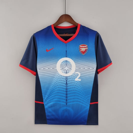 Camiseta Arsenal 02/04 Ii Hombre (Retro) - Versión Hincha