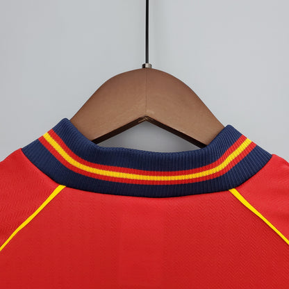 Camiseta España I 98 Hombre (Retro) - Versión Hincha