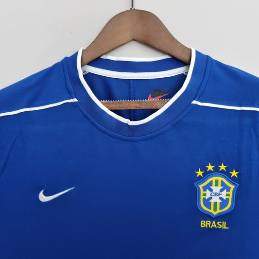 Camiseta Brasil Il 98 Hombre (Retro) - Versión Hincha