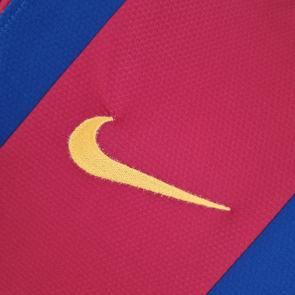 Camiseta Barcelona I 10/11 Hombre (Retro) Manga Larga - Versión Hincha