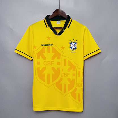 Camiseta Brasil I 94 Hombre (Retro) - Versión Hincha