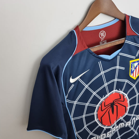 Camiseta Atlético De Madrid Ii 04/05 Hombre (Retro) - Versión Hincha