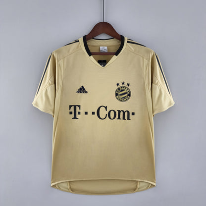Camiseta Bayern De Munich Local 2004 Hombre (Retro) - Versión Hincha