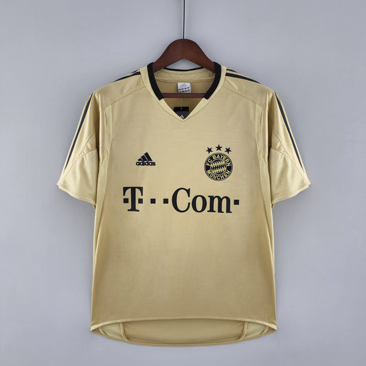 Camiseta Bayern De Munich Local 2004 Hombre (Retro) - Versión Hincha