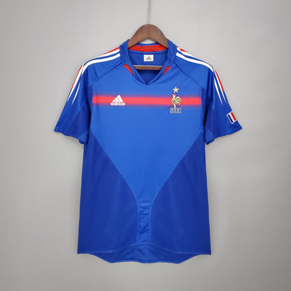 Camiseta Francia I 04/05 Hombre (Retro) - Versión Hincha