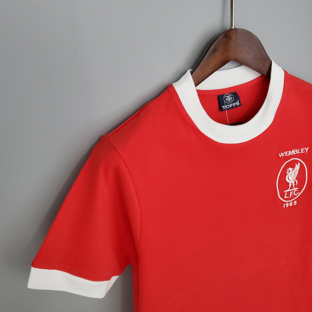 Camiseta Liverpool Local 1965 Hombre (Retro) - Versión Hincha