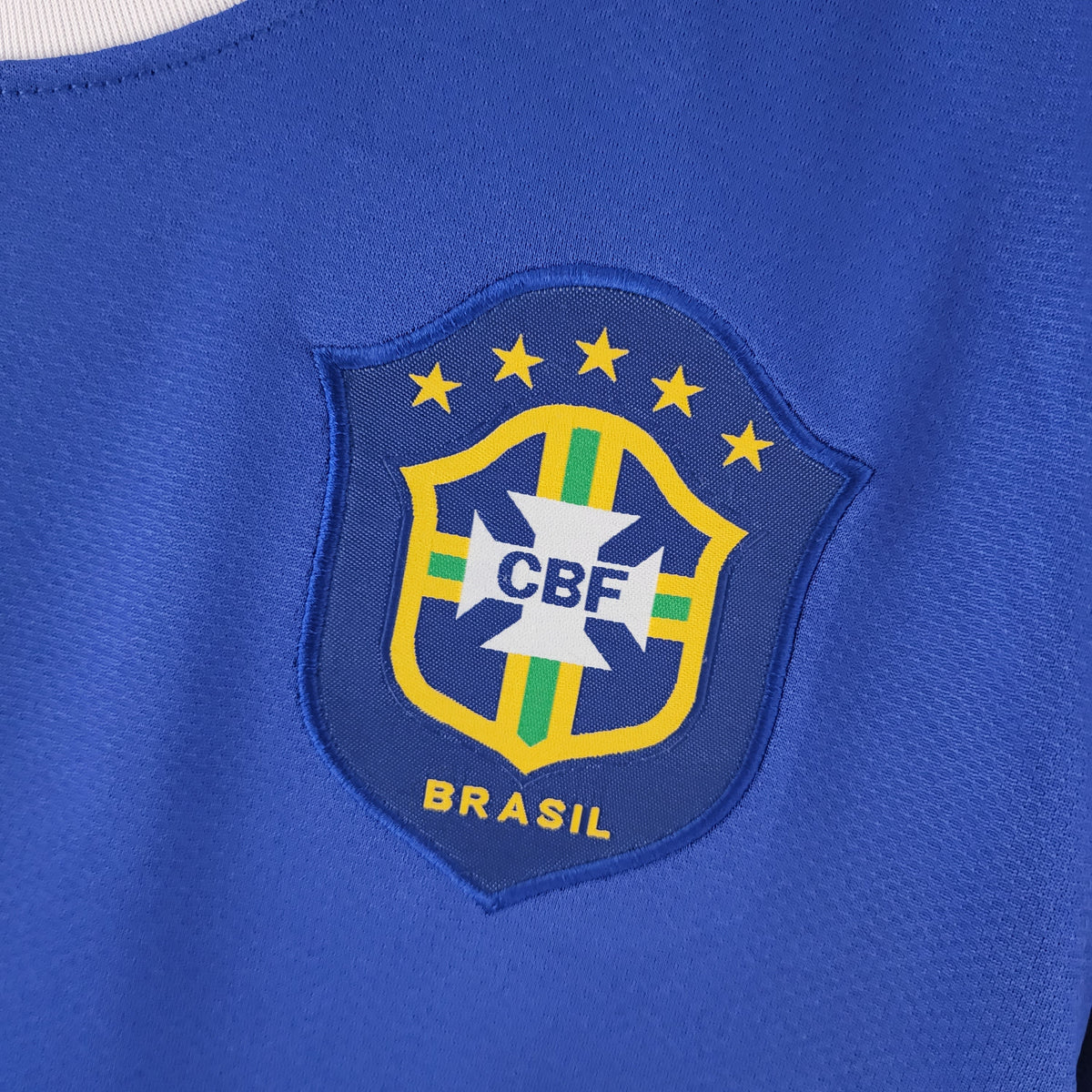 Camiseta Brasil Visitante 2006 Hombre (Retro) - Versión Hincha