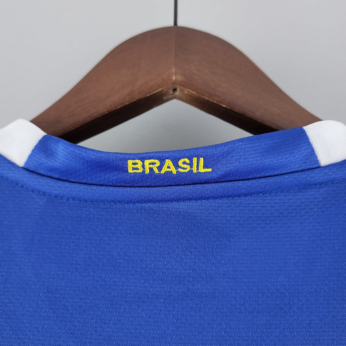 Camiseta Brasil Visitante 2006 Hombre (Retro) - Versión Hincha