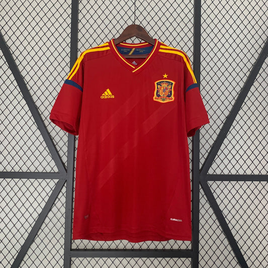 Camiseta España Local 2012 Hombre (Retro) - Versión Hincha