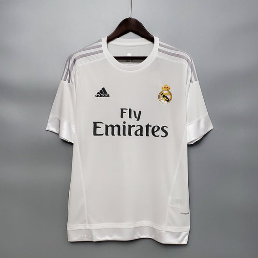 Camiseta Real Madrid I 15/16 Hombre (Retro) - Versión Hincha