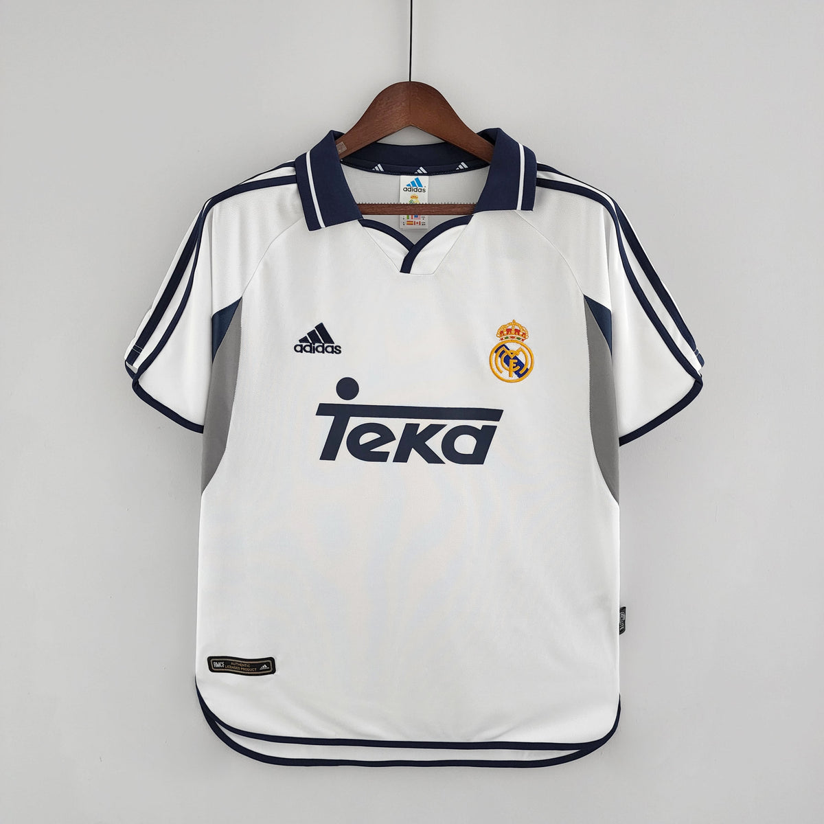 Camiseta Real Madrid I 00/01 Hombre (Retro) - Versión Hincha