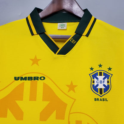 Camiseta Brasil I 94 Hombre (Retro) - Versión Hincha