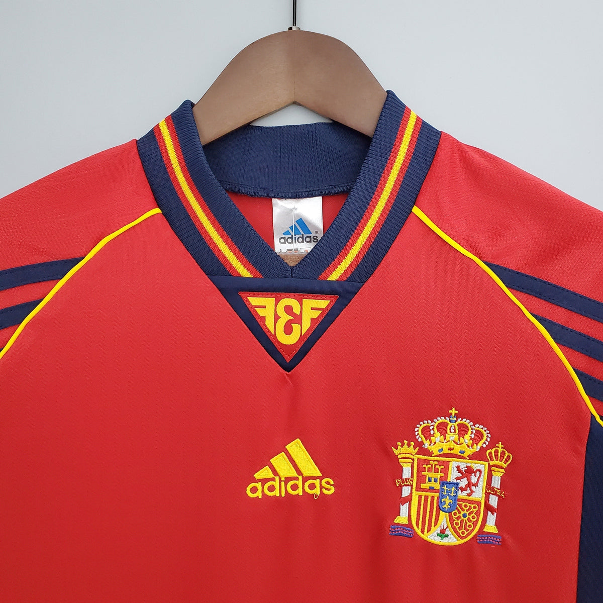 Camiseta España I 98 Hombre (Retro) - Versión Hincha