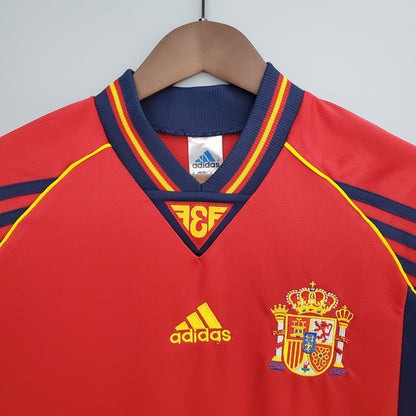 Camiseta España I 98 Hombre (Retro) - Versión Hincha