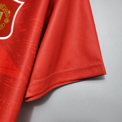 Camiseta Manchester United I 94/96 Hombre (Retro) - Versión Hincha
