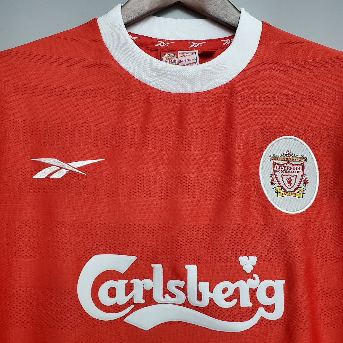 Camiseta Liverpool Local 1998 Hombre (Retro) - Versión Hincha