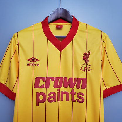 Camiseta Liverpool Visitante 1984 Hombre (Retro) - Versión Hincha