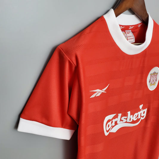 Camiseta Liverpool Local 1998 Hombre (Retro) - Versión Hincha