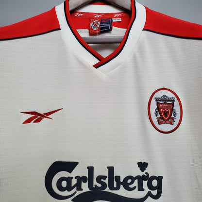 Camiseta Liverpool Visitante 1998 Hombre (Retro) - Versión Hincha