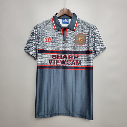 Camiseta Manchester United I 95/96 Hombre (Retro) - Versión Hincha