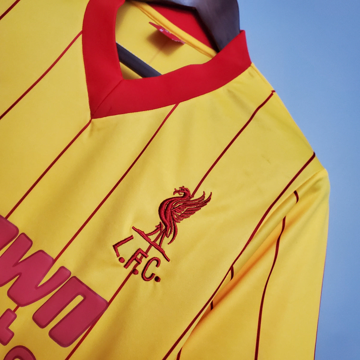 Camiseta Liverpool Visitante 1984 Hombre (Retro) - Versión Hincha