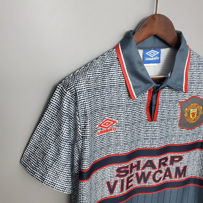 Camiseta Manchester United I 95/96 Hombre (Retro) - Versión Hincha