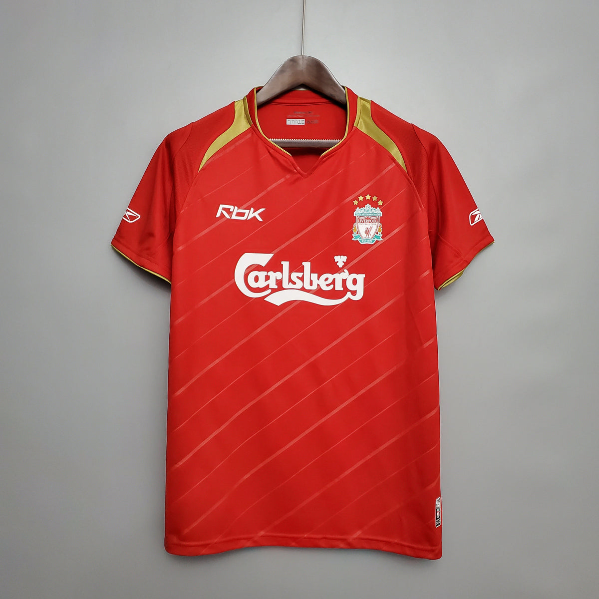 Camiseta Liverpool Local 2005 Hombre (Retro) - Versión Hincha