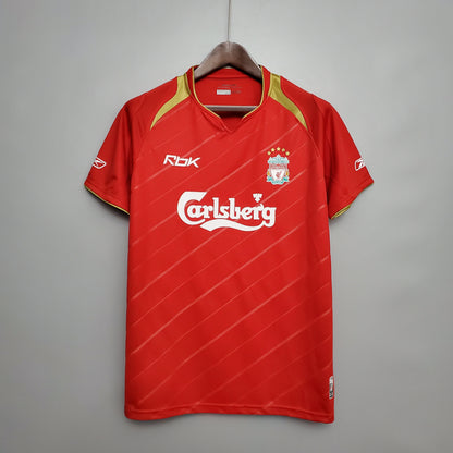 Camiseta Liverpool Local 2005 Hombre (Retro) - Versión Hincha