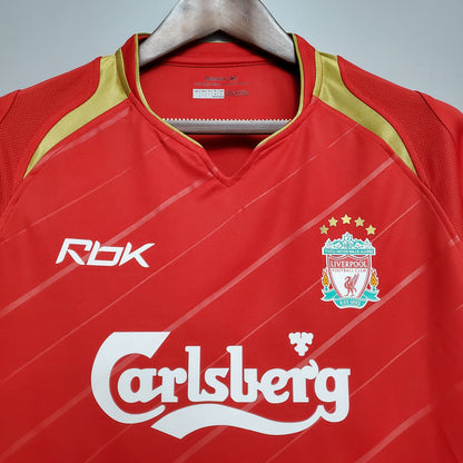 Camiseta Liverpool Local 2005 Hombre (Retro) - Versión Hincha