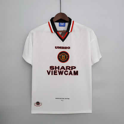 Camiseta Manchester United I 96/97 Hombre (Retro) - Versión Hincha