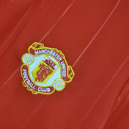 Camiseta Manchester United Local 1983 Hombre (Retro) - Versión Hincha