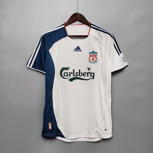 Camiseta Liverpool Visitante 2006 Hombre (Retro) - Versión Hincha