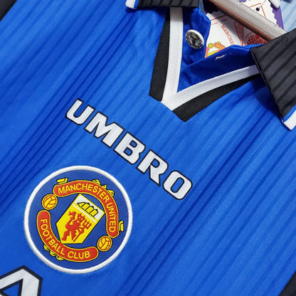 Camiseta Manchester United Ii 96/97 Hombre (Retro) - Versión Hincha