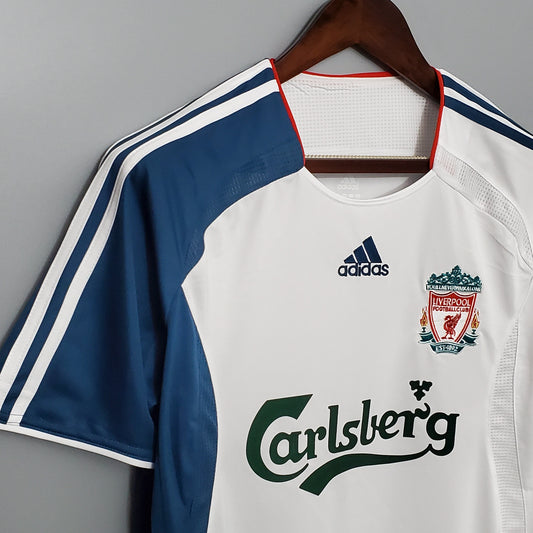 Camiseta Liverpool Visitante 2006 Hombre (Retro) - Versión Hincha