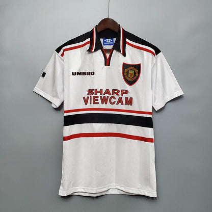 Camiseta Manchester United I 97/98 Hombre (Retro) - Versión Hincha