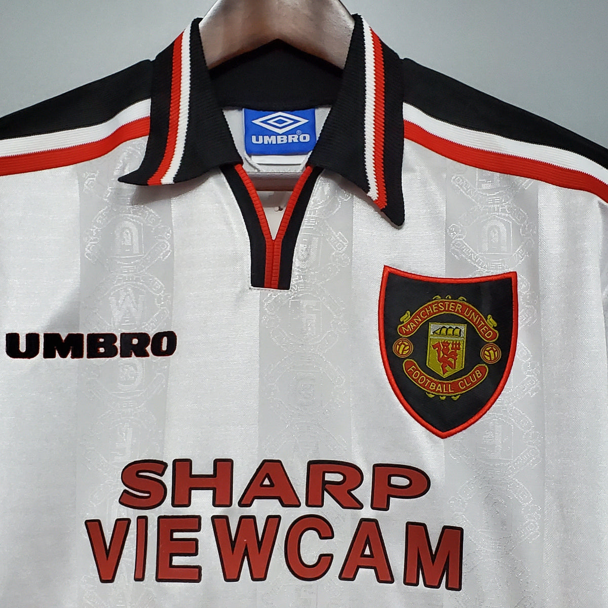 Camiseta Manchester United I 97/98 Hombre (Retro) - Versión Hincha