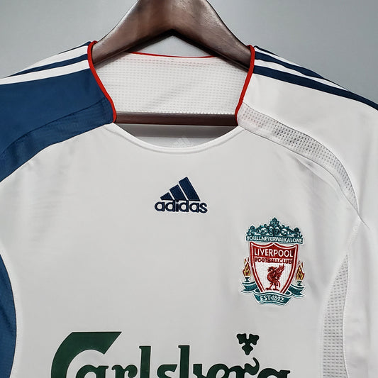 Camiseta Liverpool Ii 06/07 Hombre (Retro) Manga Larga - Versión Hincha