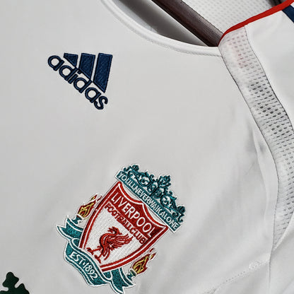 Camiseta Liverpool Ii 06/07 Hombre (Retro) Manga Larga - Versión Hincha