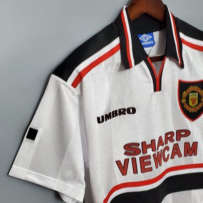 Camiseta Manchester United I 97/98 Hombre (Retro) - Versión Hincha