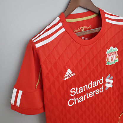 Camiseta Liverpool Local 2010 Hombre (Retro) - Versión Hincha