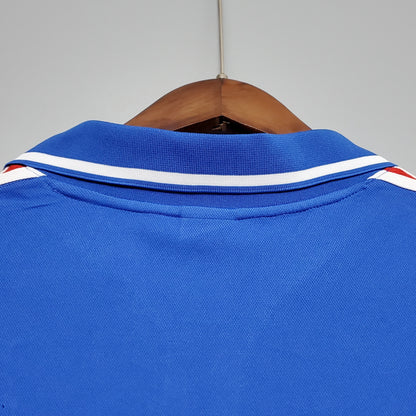 Camiseta Francia Local 2000 Hombre (Retro) - Versión Hincha