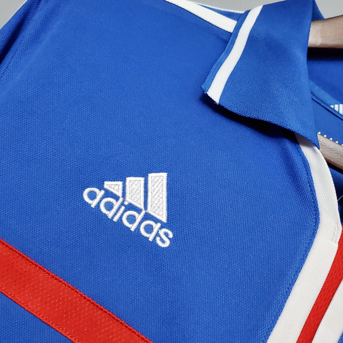 Camiseta Francia Local 2000 Hombre (Retro) - Versión Hincha