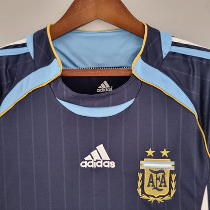 Camiseta Argentina Ii 06/07 Hombre (Retro) - Versión Hincha
