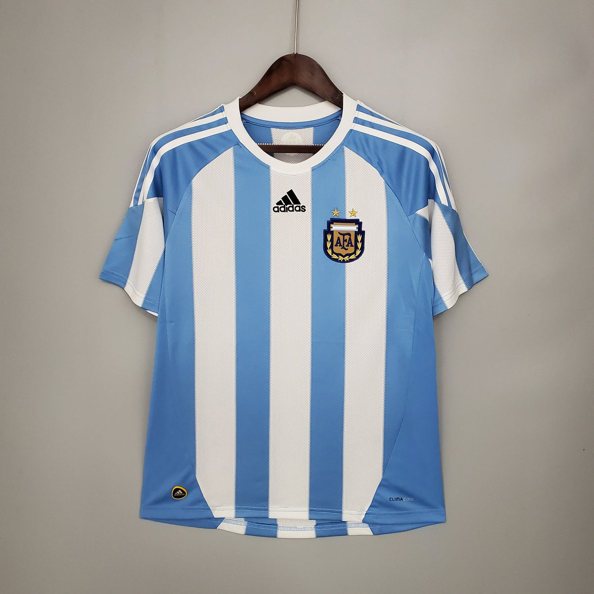Camiseta Argentina I 10/11 Hombre (Retro) - Versión Hincha