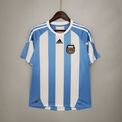Camiseta Argentina I 10/11 Hombre (Retro) - Versión Hincha