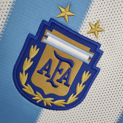 Camiseta Argentina I 10/11 Hombre (Retro) - Versión Hincha
