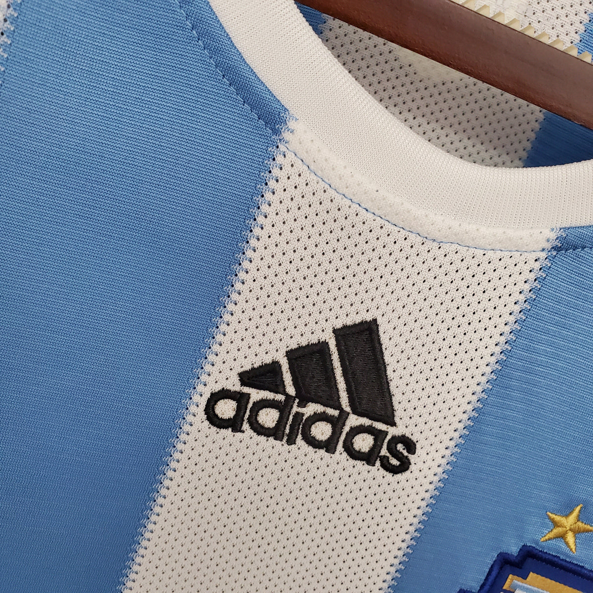 Camiseta Argentina I 10/11 Hombre (Retro) - Versión Hincha