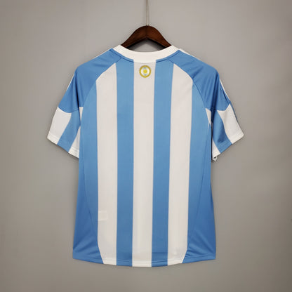 Camiseta Argentina I 10/11 Hombre (Retro) - Versión Hincha