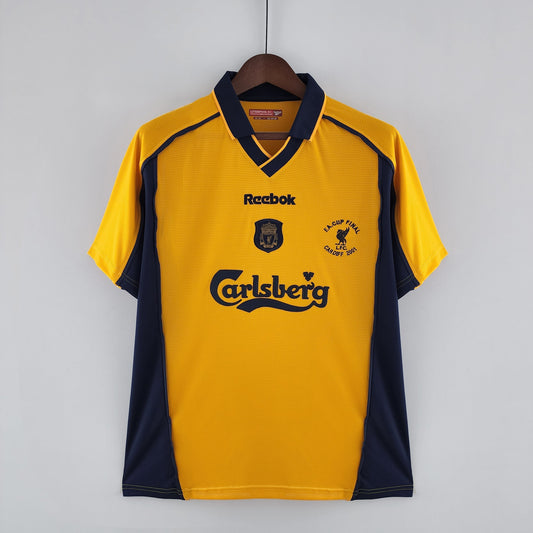 Camiseta Liverpool Ii 00/01 Hombre (Retro) - Versión Hincha