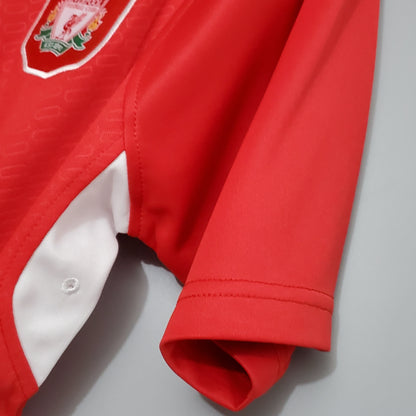 Camiseta Liverpool Local 2005 Liga De Campeones Hombre (Retro) - Versión Hincha